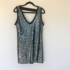 Zara sequins mini dress